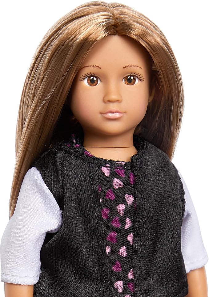 Lori – Mini Doll & Toy Dog – 6-Inch Doll & Puppy – Play Set with Outfit, Animal & Accessories – Playset for Kids – 3+ Years– Gia & Gunner