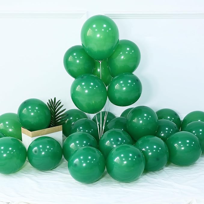 144PCS Dark Green Black White Balloon Garland Arch Kit with 22inch 4D Soccer Foil Balloons for Soccer Themed Birthday Football Soccer Match Party Decorations