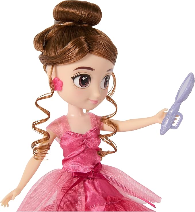 Wizarding World Harry Potter, 8-inch Hermione Granger Doll 9-Piece Yule Ball Gift Set with Doll Accessories, Kids Toys for Ages 6 and up