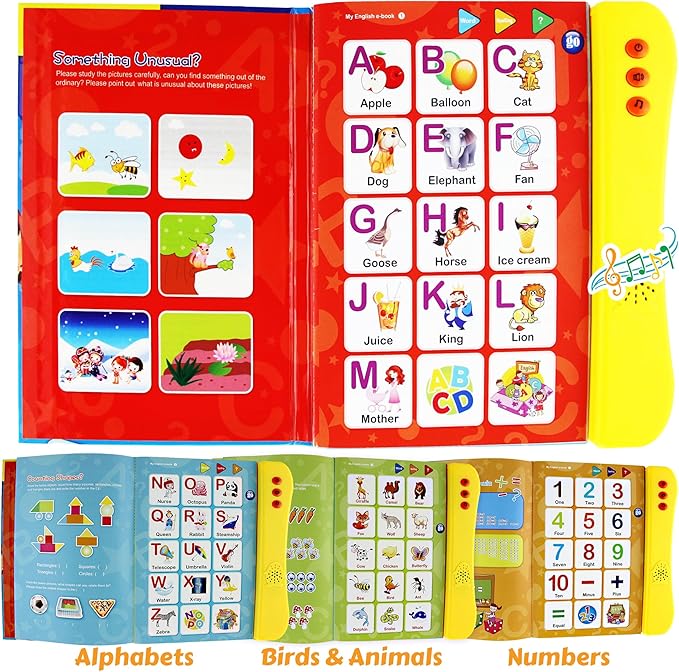 Ultimate Preschool Learning Pack: Educational Toys for Toddlers 1-5 | ABC Learning Book & Penguin Power Learning Set