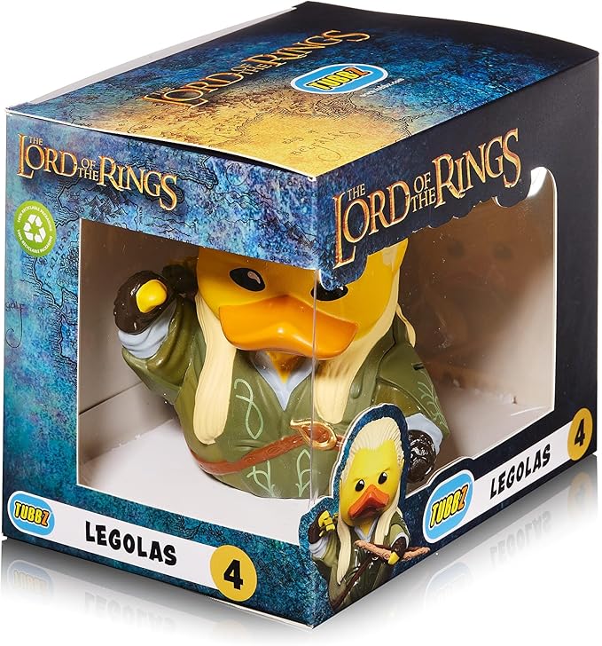 TUBBZ Boxed Edition: Lord of The Rings - Legolas Cosplaying Rubber Duck Vinyl Figure