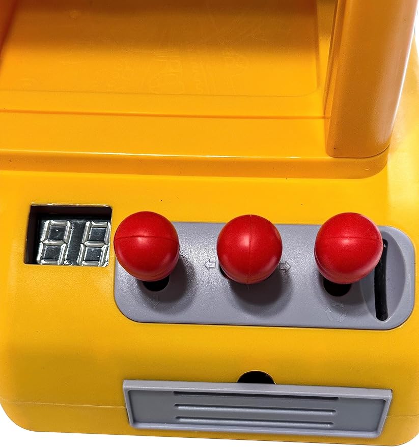 School Bus Claw Machine for Kids Adults with prizes Vending Machine with Music Crane Game Toys 2 Power Supply Modes Arcade Unisex