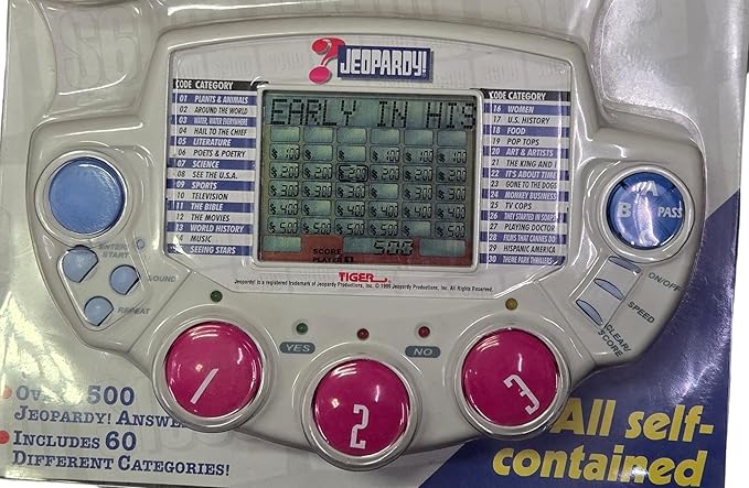 Tiger Electronics Jeopardy Deluxe Edition Electronic Game