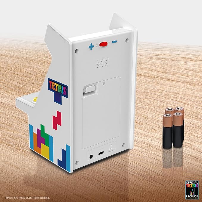 My Arcade Tetris Micro Player Pro: Mini Arcade, Handheld Video Game, 2.75" Screen, Tetris Game
