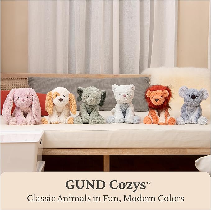 GUND Cozys Collection Fox Stuffed Animal Plush Toy for Ages 1 and Up, Orange, 10”
