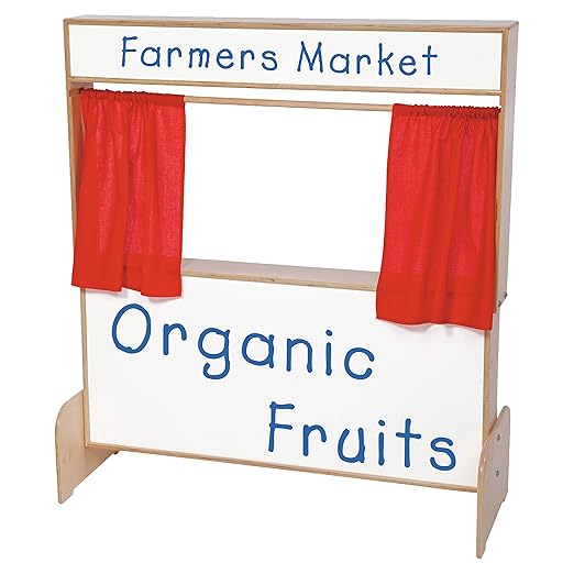 Wood Designs Deluxe Puppet Theater with Markerboard