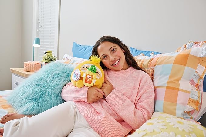 Snackles Series 2 Penguin & Baskin-Robbin 8 Inch Plush by ZURU, Ultra Soft Plush, Collectible Plush with Real Licensed Brands, Stuffed Animal, Giftable