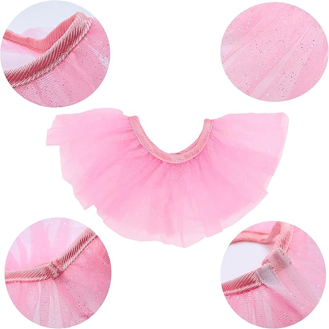 18" Doll Clothes Ballet Ballerina Outfits 5pcs Dance Dress for American OG18 Inch Doll Accessories Sets Girl Doll Clothes Gifts