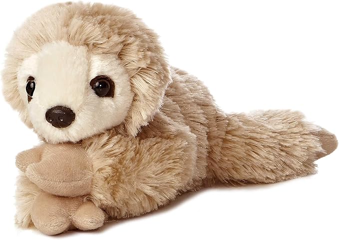 Aurora - Mini Flopsie - 8" Sloth, Beige