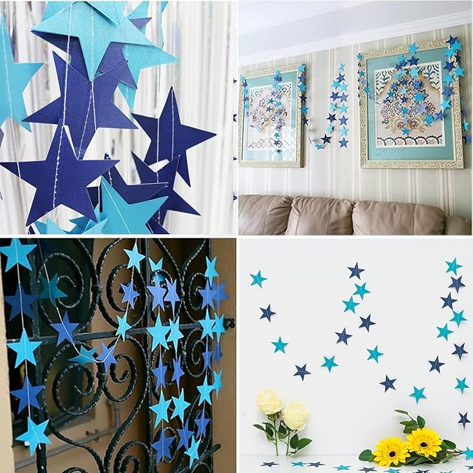 Birthday Decorations for Men, Blue Birthday Party Decorations for Him Her Men Women Boys Girls, Happy Birthday Balloons for Party Decor Suit For 16th 20th 21st 22th 25th 30th 35th 40th 50th 60th 70th