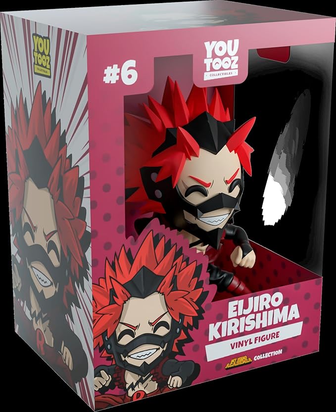 Youtooz Eijiro Kirishima 4.2" Vinyl Figure – Eijiro Kirishima Action Figure from My Hero Academia Anime Collection