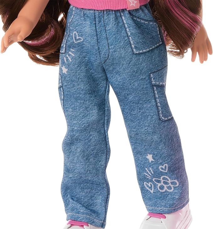 American Girl, AG Sisters School Style Fashion Set, Doll Clothes, for 14.5-inch Dolls, 10 pcs, for Ages 4+