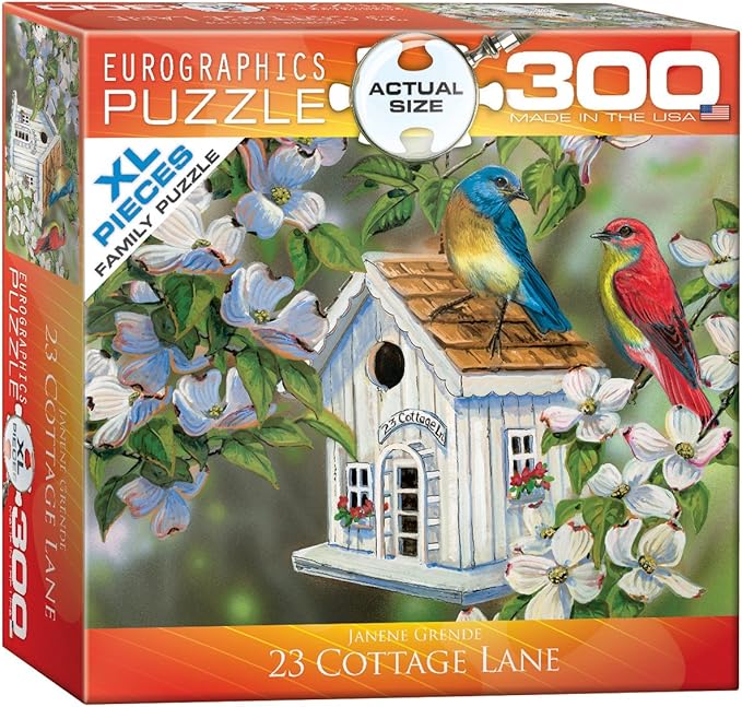 EuroGraphics 23 Cottage Lane Puzzle (300-Piece)