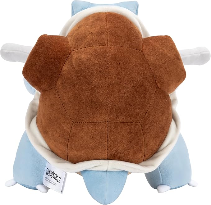 Pokemon Blastoise Plush - 12-Inch Soft Plush with Authentic Details