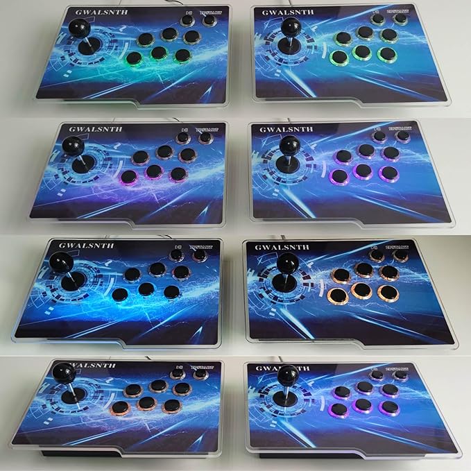 GWALSNTH 50500 in 1 Pandora Box Ultra Arcade Games Console, Plug and Play Video Games,1280X720 HD Display,49 Games Emulators,256GB TF Card,Up to 4 Players,Splited Type
