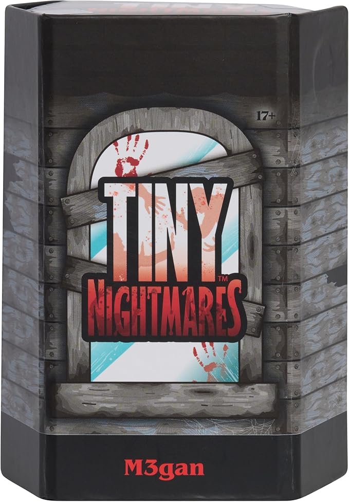 Tiny Nightmares 3-inch Black Light Edition Collectible Michael Myers Figure, Amazon Exclusive, Toy for Fans, Teenagers, Adults. Boys, Girls, Ages 14 and Up by Just Play