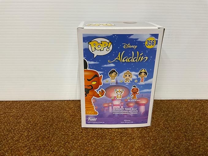Disney: Aladdin - Red Jafar as Genie Limited Edition CHASE Variant Funko Pop! Vinyl Figure (Includes Compatible Pop Box Protector Case)