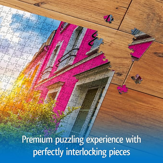 Wonder Forge Rue Cremieux Paris 1000 Piece Jigsaw Puzzle for Adults | Unique, Perfectly-Fitting Pieces | Fun, Vibrant Imagery | Amazon Exclusive