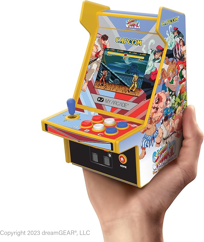 My Arcade Super Street Fighter II Micro Player Pro: Capcom Arcades, 2 Games in 1