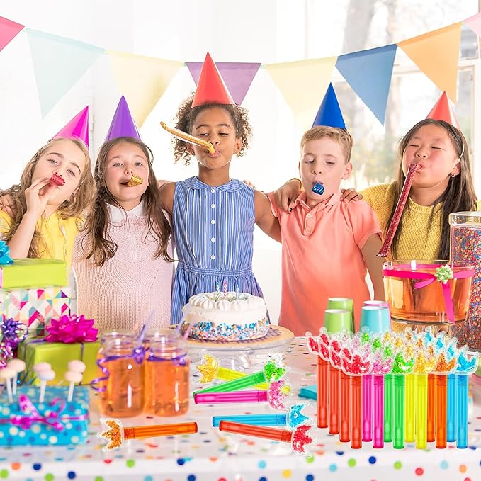 Princess Party Favors,24Pcs Glitter Crown Bubble Wands for Kids,Bling Crown Bubble Wand for Princess Birthday Party Supplies,Classroom Prizes Pinata Goodie Bag Stuffers Gift