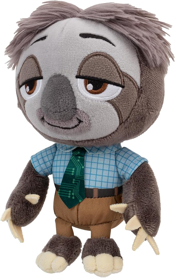 Disney’s Zootopia 2 8” Plush Flash - Stuffed Animal Movie Toys for Kids and Collectors - Suitable for Ages 3+