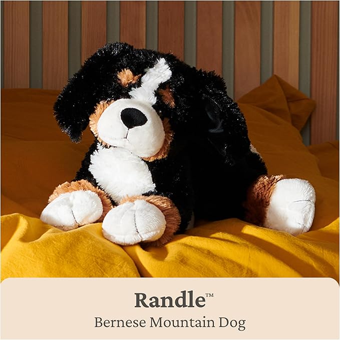 GUND Randle Bernese Mountain Dog, Premium Stuffed Animal Plush for Ages 1 and Up, Black/Brown, 13”
