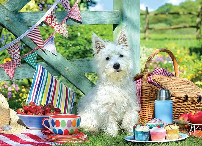 EuroGraphics 8500-5461 Scottie Dog Picnic 500Piece Puzzle