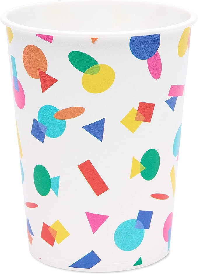 American Greetings Rainbow Party Supplies, 16 oz. Cups (8-Count)