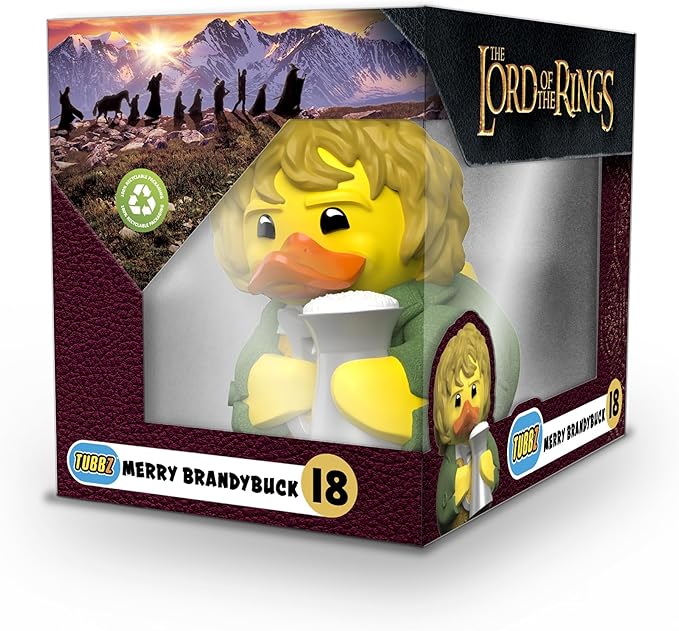 TUBBZ Boxed Edition: Lord of The Rings - Merry Brandybuck Cosplaying Rubber Duck Vinyl Figure