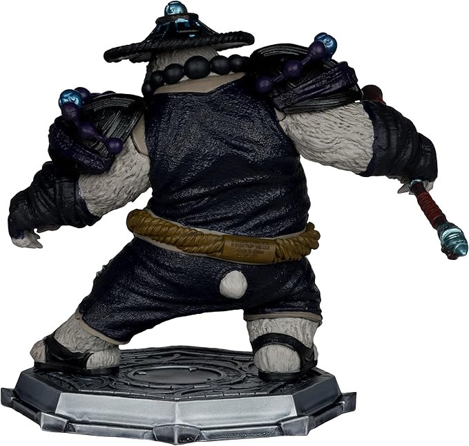 McFarlane Toys - World of Warcraft Dwarf Hunter: Beastmaster & Marksman and Pandaren: Monk & Rogue 1:12 Scale Posed Figure Deluxe 2pk Gold Label