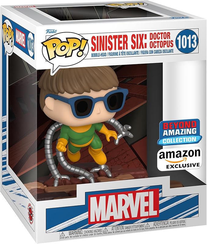 Funko Pop Deluxe Marvel: Sinister 6 - Doctor Octopus Figure 1 of 7 - Marvel Comics - Amazon Exclusive - Collectable Vinyl Figure - Gift Idea - Official Merchandise - Toys for Kids & Adults