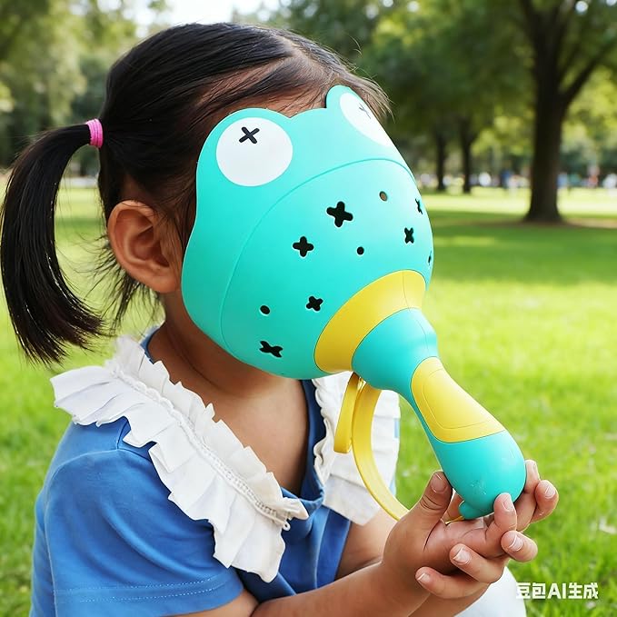 Disc Launcher Toy Kids Yard Flying Spinner Fairy Hover Helicopter Propeller Toy Outdoor Capture Catching Chasing Game Gift for Boy Girl Age 4 5 6 7 8 9 10 (Green, 1 Pack)