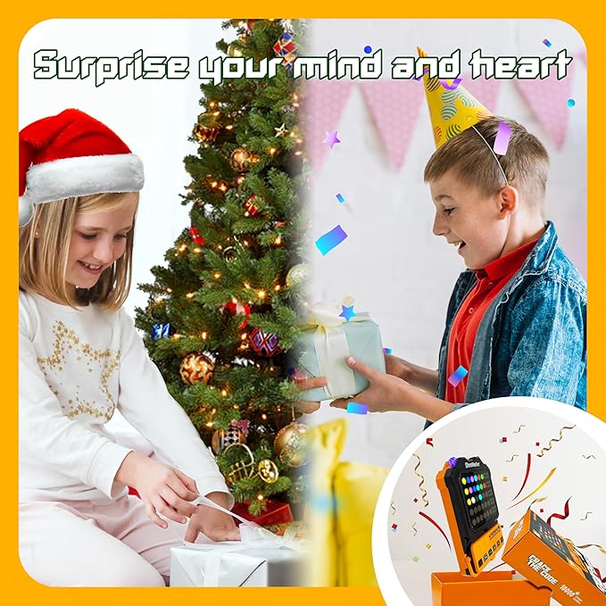 Decoder Game, 10000+ Colors Code-Breaking & Brain Teasers Games for Kids and Adults, Multiplayer Handheld Travel Memory Games, Christmas Birthday Gift for Boys & Girls, Ages 6+