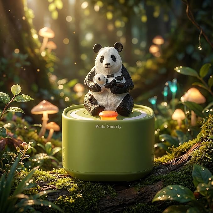 Magic AI Children's Storytelling Toy Machine -Dinosaur Island Adventures and Alex The Panda's Journey Home Personalized Interactive Stories with Smart Q&A, Fun Character Toys