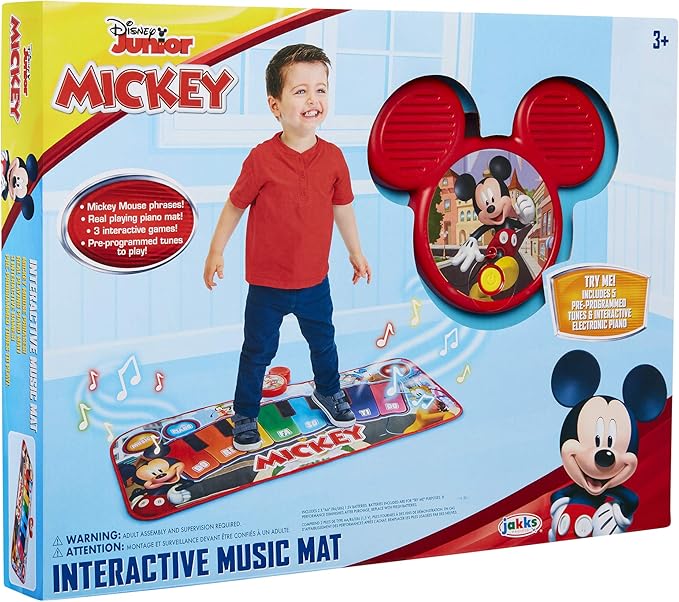 Mickey Mouse Music Mat Electronic Piano Dance Mat