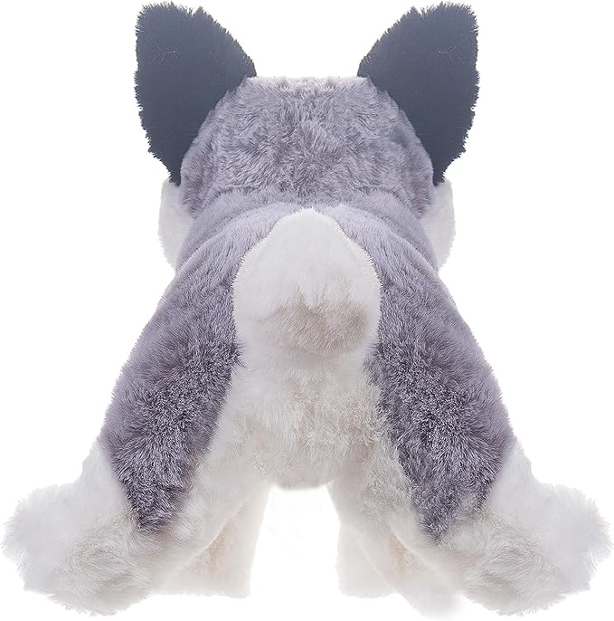 DILLY DUDU Husky Puppy Dog Stuffed Animal Plush Toy 10-Inch