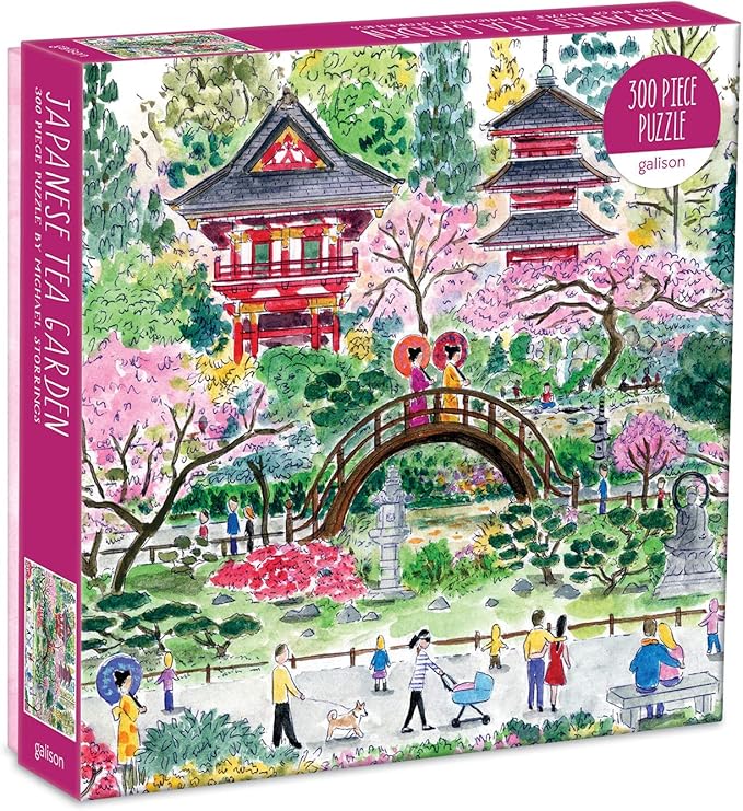 Galison, Puzzle Michael South Japanese Tea Garden 300 Piece