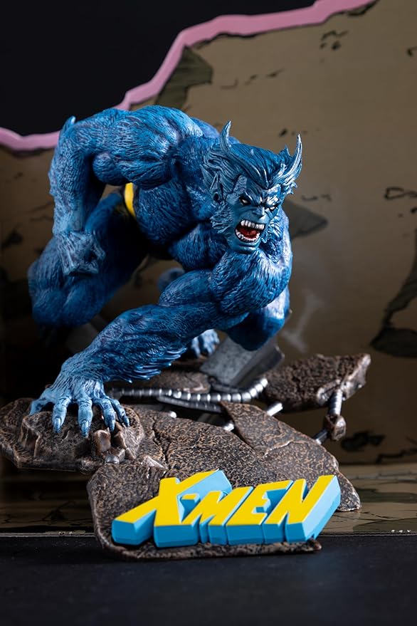 McFarlane Marvel Beast 1:10th Scale Collectible with Scene (X-Men #1) Toys