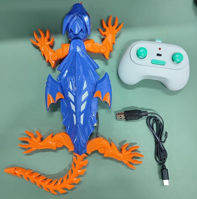 Wall Crawler Gecko, Electric Lizard Toy, Remote Control Climbing Car, Rc Robot Kids Toys, 2025 Cool Stuff Gadgets for Boys Girls, Christmas Birthday Gifts for Age 6+ Year Old