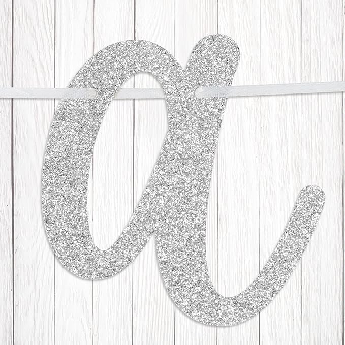 Go Shawty It's Your Birthday Banner, Hip Hop Birthday Party Decorations Supplies, Rap Theme Bday Bunting Sign, Pre-strung, Photo Props (Silver)