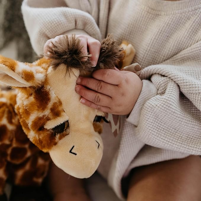 The Petting Zoo, Lash'z Giraffe Stuffed Animal, Gifts for Girls, Plush Toy 12 inches