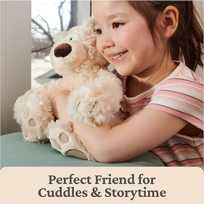 GUND Philbin Classic Teddy Bear, Premium Stuffed Animal for Ages 1 and Up, Beige, 12”