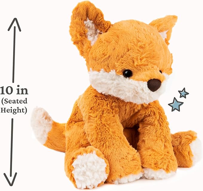 GUND Cozys Collection Fox Stuffed Animal Plush Toy for Ages 1 and Up, Orange, 10”