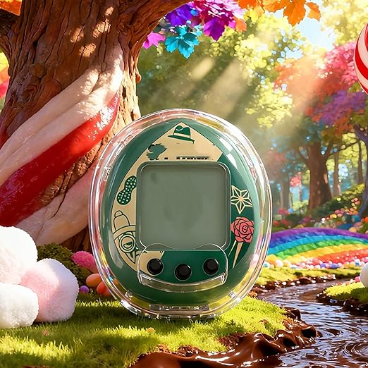 Transparent Cover Case for Tamagotchi Nano, Protective Sleeve Skin PC Protective Cover for Kids, Soft & Shockproof Shell for Tamagotchi Nano Electronic Pet Game Machine (Transparent)