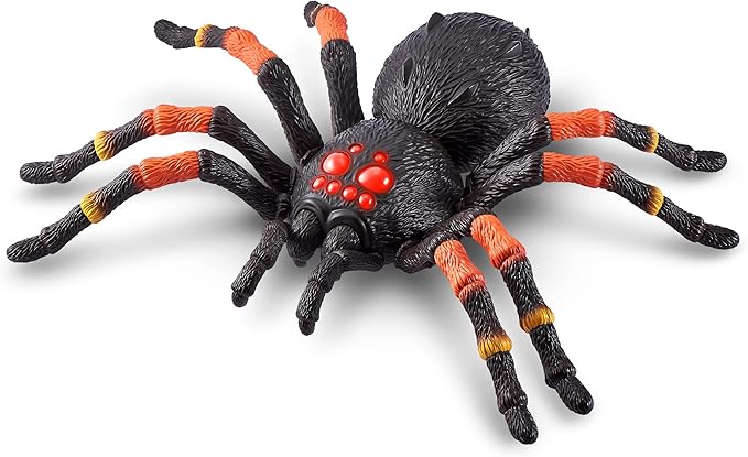 Robo Alive Giant Tarantula by ZURU Battery-Powered Robotic Interactive Electronic Spider That Moves and Crawls, Comes with Web Slime, Prankst Toys for Boys, Kids, Teens
