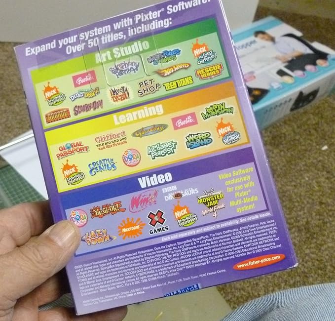 Fisher-Price Pixter Multi-Media Video ROM - Dora