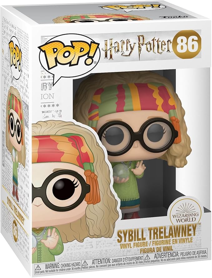 Funko POP! Vinyl: Harry Potter - Professor Sybill Trelawney, Std - Collectible Vinyl Figure - Gift Idea - Official Merchandise - for Kids & Adults - Movies Fans - Model Figure for Collectors