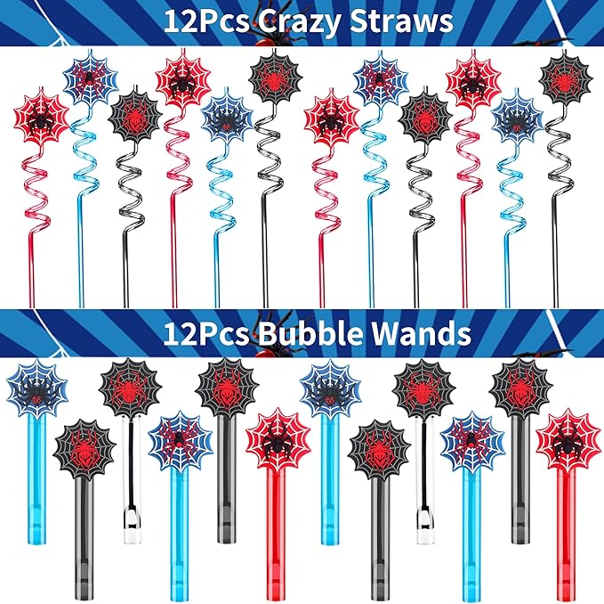 308Pcs Party Decorations Favors Supplies, Goodie Bags Fillers Stuffers for Kids Birthday Gifts