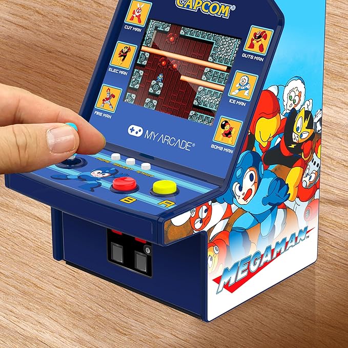 My Arcade Mega Man Micro Player Pro: Mega Man Retro Games, Titles 1 Through 6, Classic Video Games