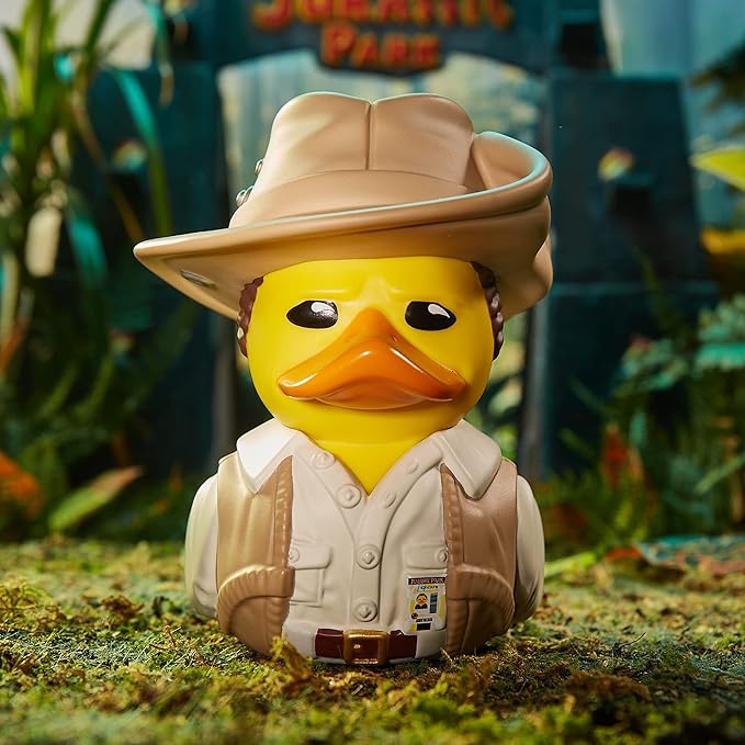 TUBBZ First Edition: Jurassic World Rebirth - Robert Muldoon Cosplaying Rubber Duck Vinyl Figure